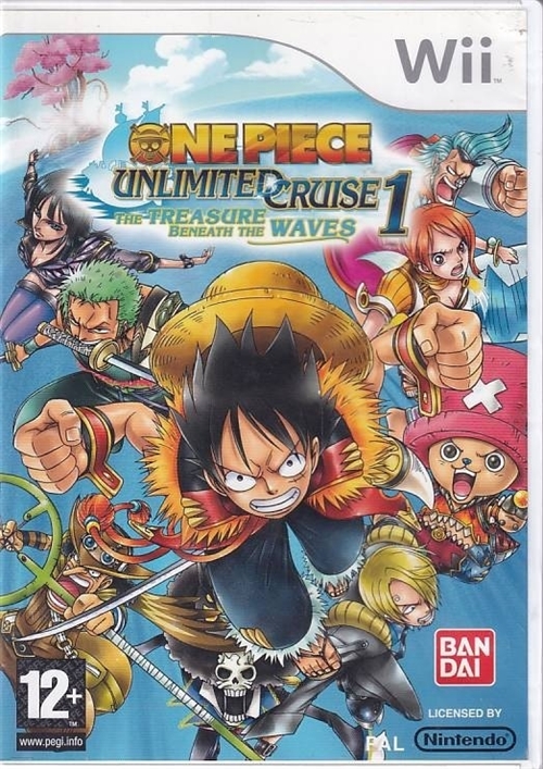 One Piece Unlimited Cruise 1 The Treasure Beneath the Wawes - Nintendo Wii - (B Grade) (Used) (Eng)